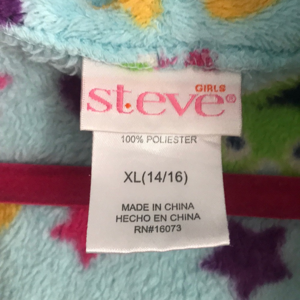 Girls Frog Robe XL - Picture 3 of 3
